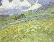 Vincent Van Gogh, Mountainous Landscape behind Saint-Paul Hospital (nn04)
